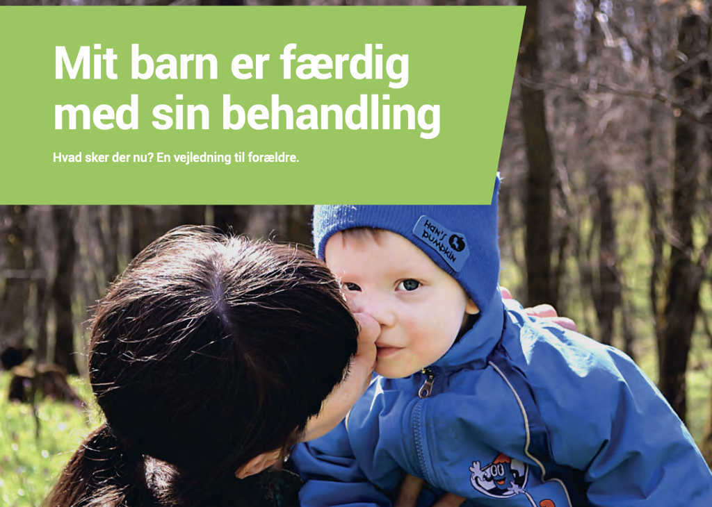 Mit Barn Er Færdig Med Sin Behandling Materiale