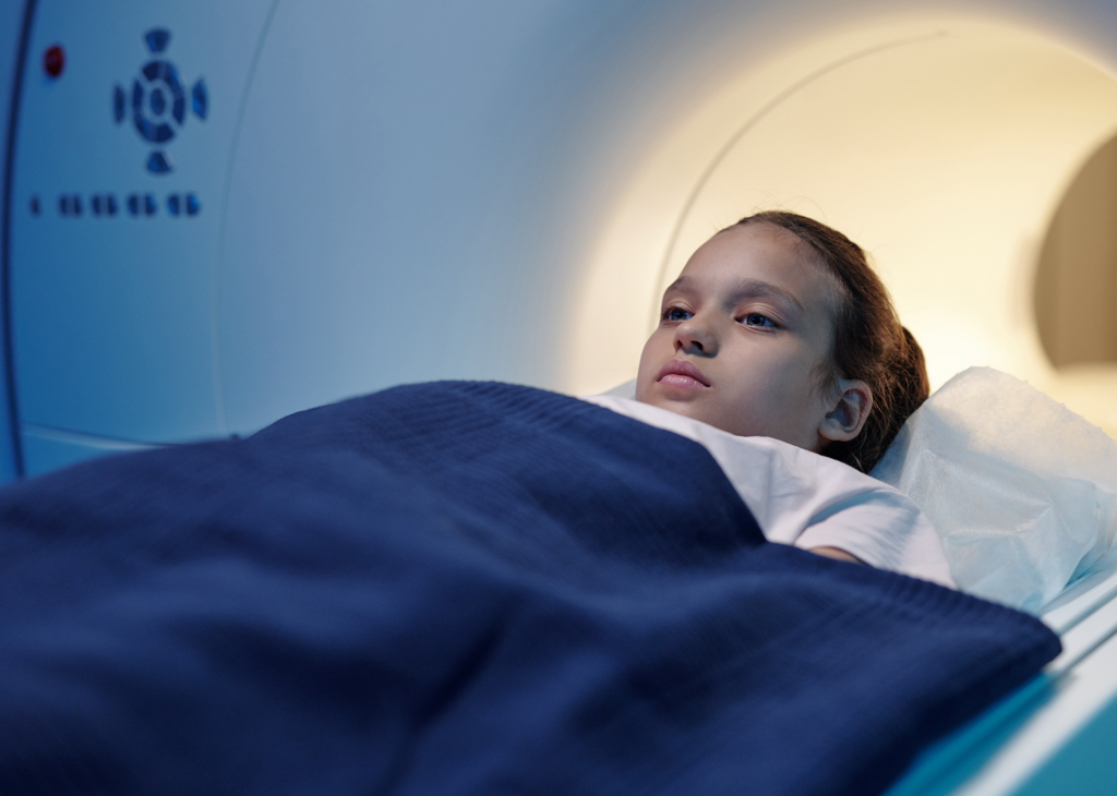Calm Little Girl Going To Undergo Mri Scan Examina 2025 03 16 03 47 29 Utc