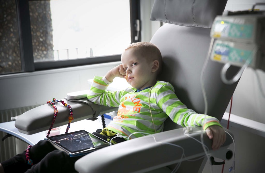 Jannick får kemoterapi, Børnecancerfonden