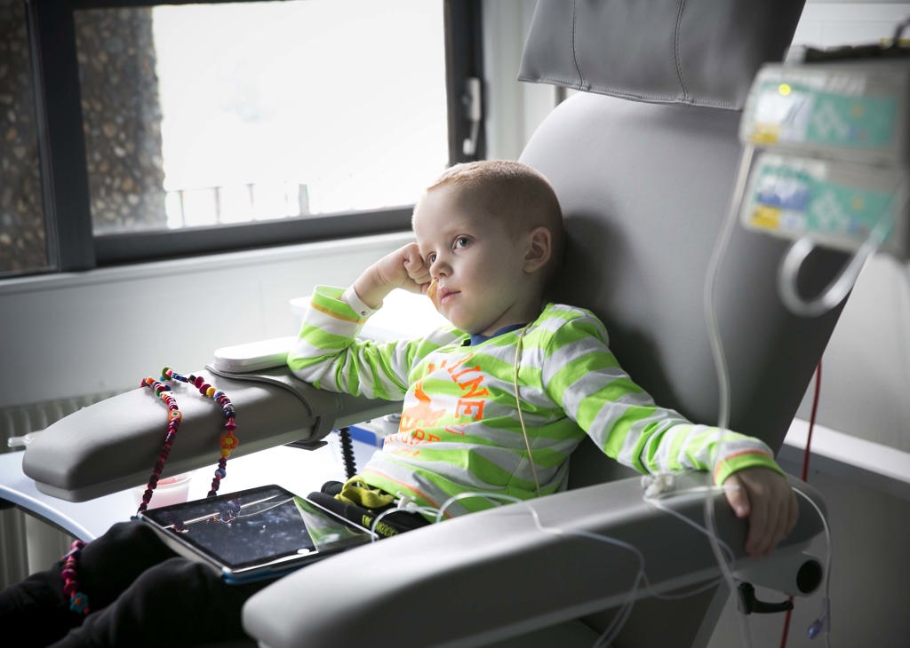 Jannick får kemoterapi, Børnecancerfonden