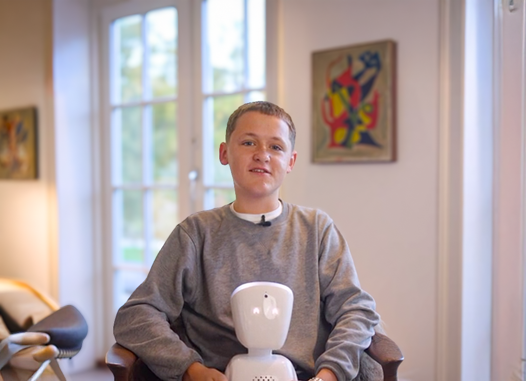 Viktor Med Robot Uden Tekst